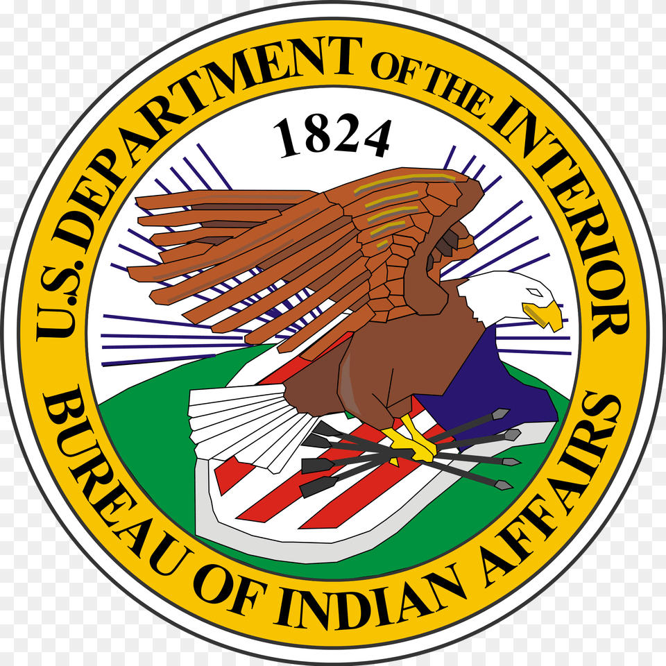 Clip Art Pictures Of Native American Indians Bureau Of Indian Affairs, Emblem, Logo, Symbol, Badge Png Image