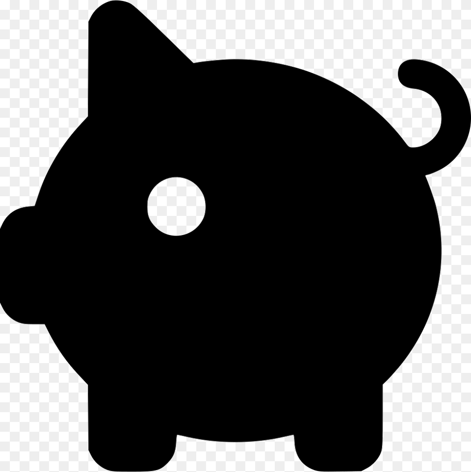 Clip Art Pig Money Save Cash Snout, Stencil, Piggy Bank, Astronomy, Moon Free Transparent Png