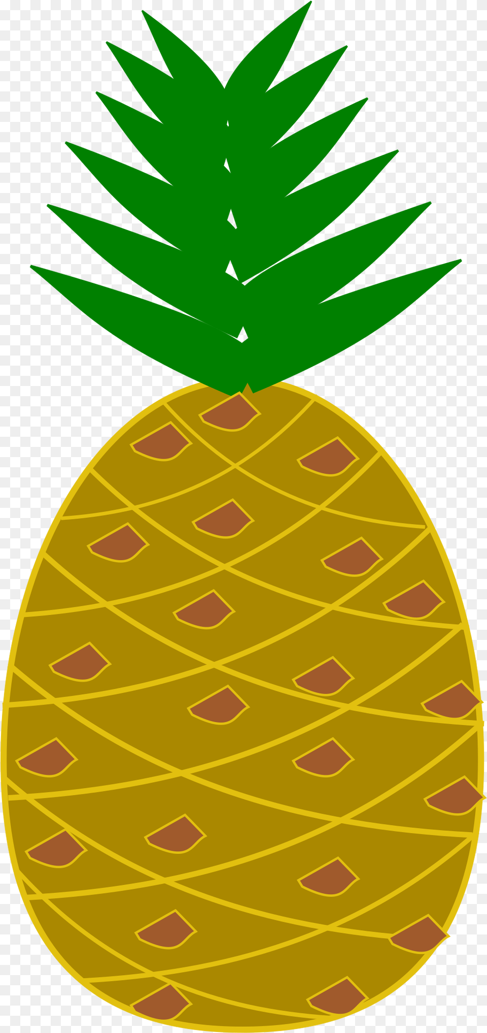 Clip Art Pineapple, Food, Fruit, Plant, Produce Free Png Download