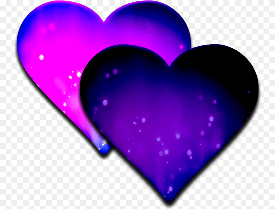 Clip Art Pink And Blue Hearts Heart, Purple, Light Png