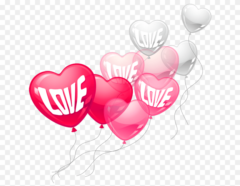 Clip Art Pink Heart, Balloon Free Transparent Png