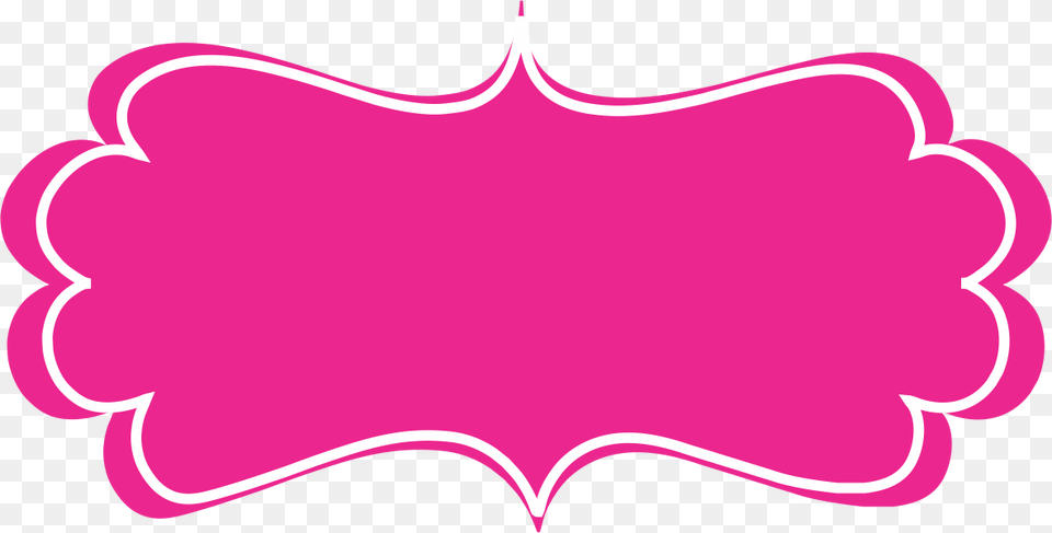Clip Art Pink Image Frame Rosa Pink, Sticker, Light, Logo Free Transparent Png