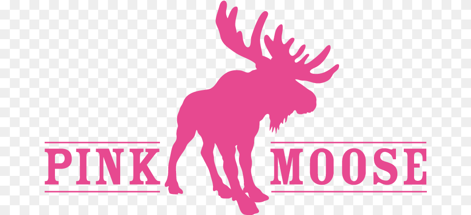 Clip Art Pink Moose Logos Elk, Animal, Mammal, Wildlife, Baby Free Png