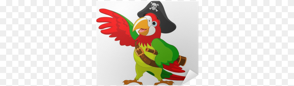 Clip Art Pirate, Animal, Bird, Parrot, Person Free Png Download