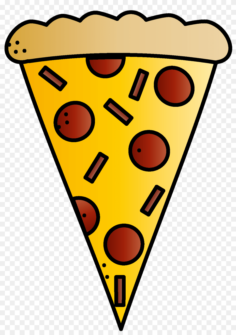 Clip Art Pizza Slice Clip Art, Cone, Person, Cream, Dessert Free Transparent Png