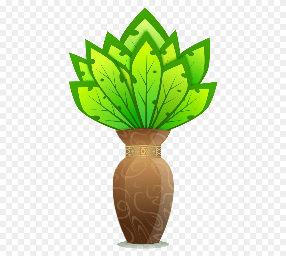 Clip Art Plant And Vase Viscious Speed, Leaf, Potted Plant, Green, Jar Free Png Download