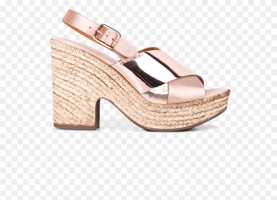 Clip Art Plataforma Lempicka Oro Rosa High Heels, Clothing, Footwear, Sandal, Shoe Free Transparent Png