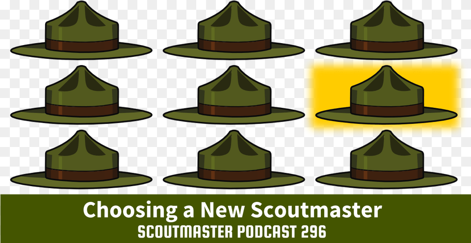 Clip Art Podcast A New Scoutmaster Scoutmaster Hat Clipart, Clothing Free Png Download