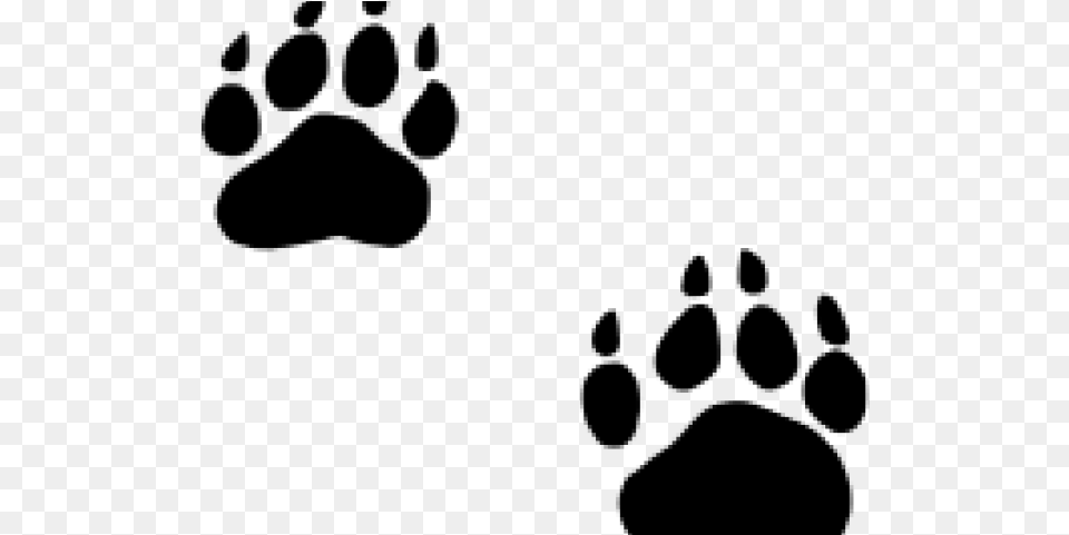 Clip Art Polar Bear Paw American Black Bear Bear Paw Print Svg, Silhouette Free Png