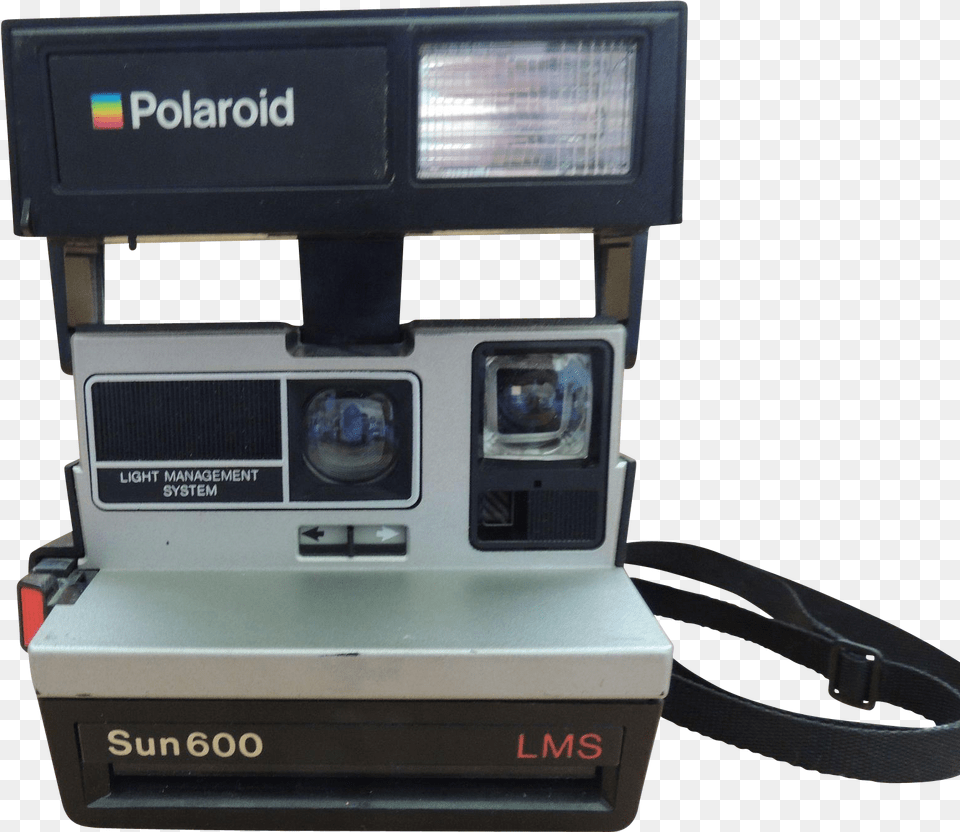 Clip Art Polaroid 600 Land Camera Film Polaroid Vintage 600 Camera, Digital Camera, Electronics, Mailbox Png