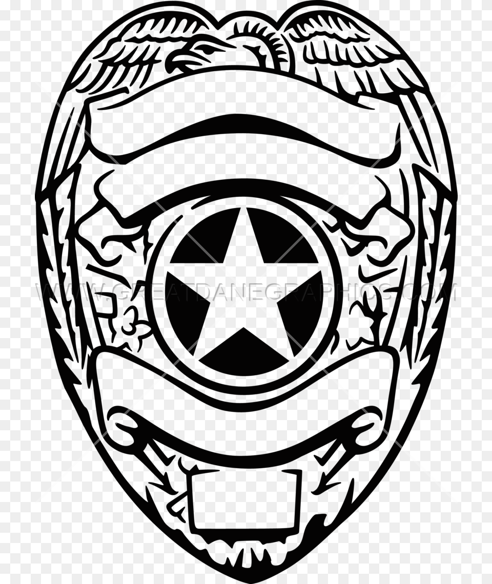 Clip Art Police Badge Svg, Emblem, Logo, Symbol, Ammunition Png