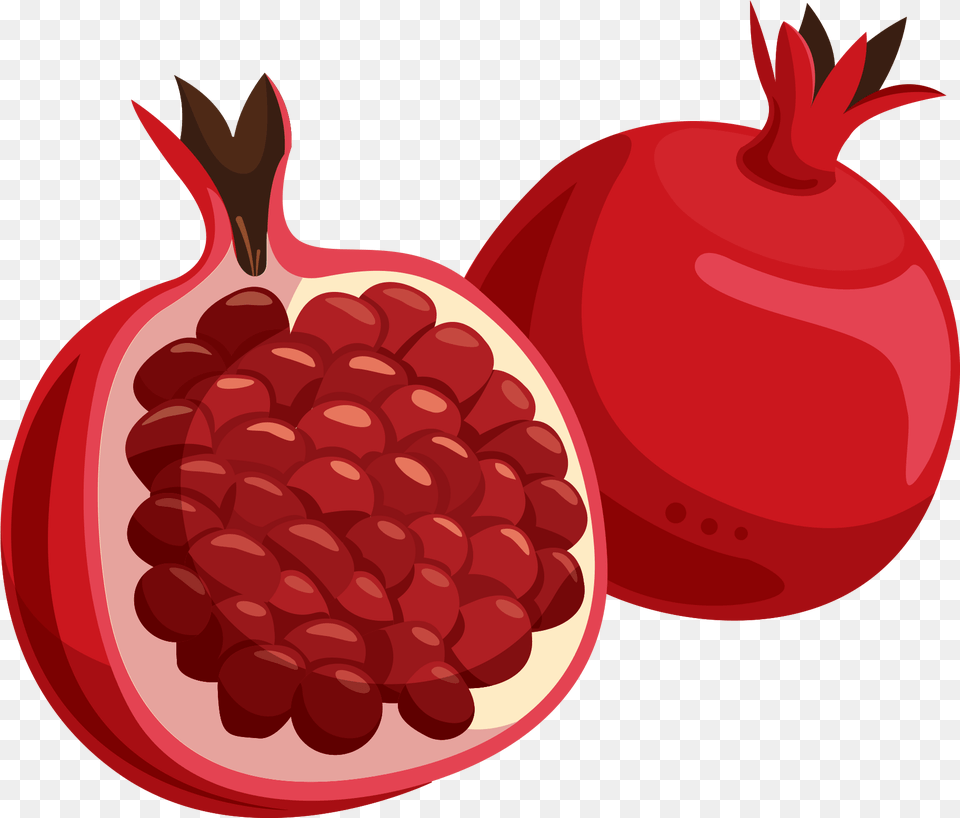 Clip Art Pomegranate, Food, Fruit, Plant, Produce Free Png