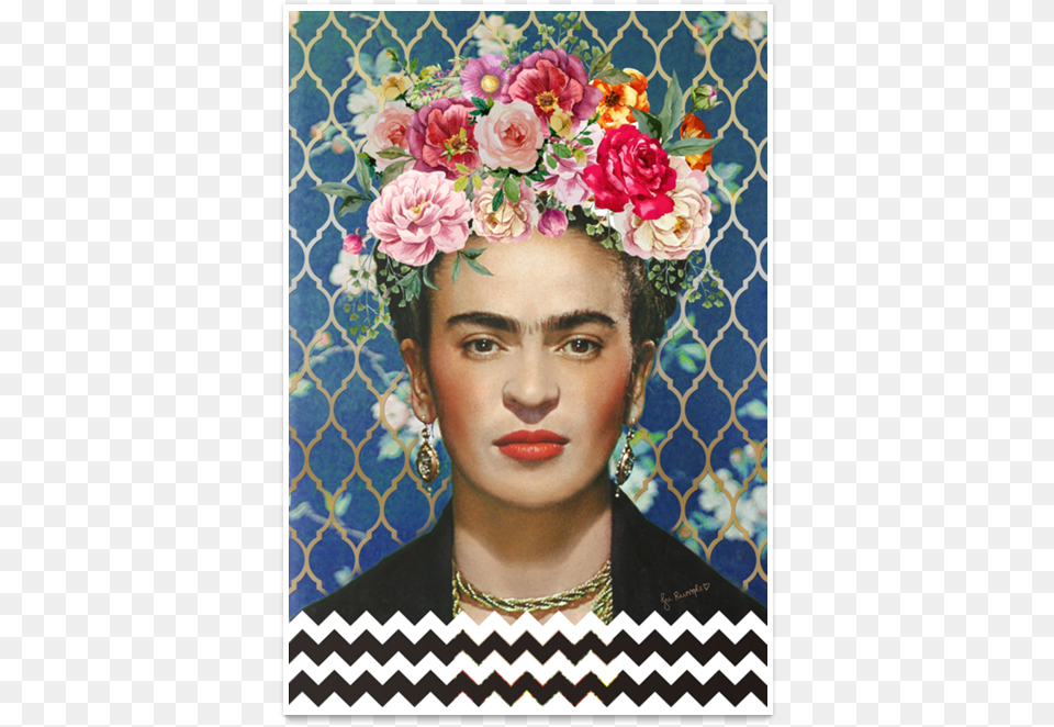 Clip Art Poster Forever Arte Frida Kahlo, Accessories, Plant, Flower, Flower Arrangement Free Transparent Png