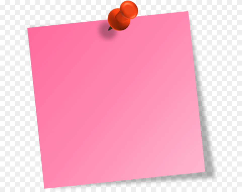 Clip Art Postit Post It Pink, White Board, Pin Free Transparent Png