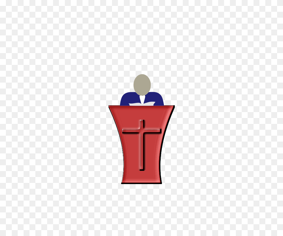 Clip Art Preacher, Crowd, Person, Audience, Mailbox Png Image