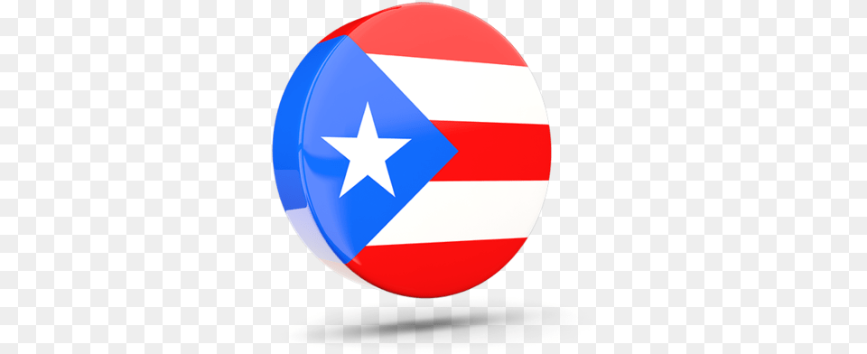 Clip Art Puerto Rico Vector Round Puerto Rico Flag, Badge, Logo, Symbol, Star Symbol Png Image