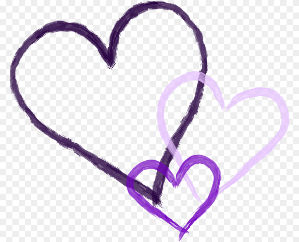 Clip Art Purple Hearts Clip Art, Heart, Person Free Png