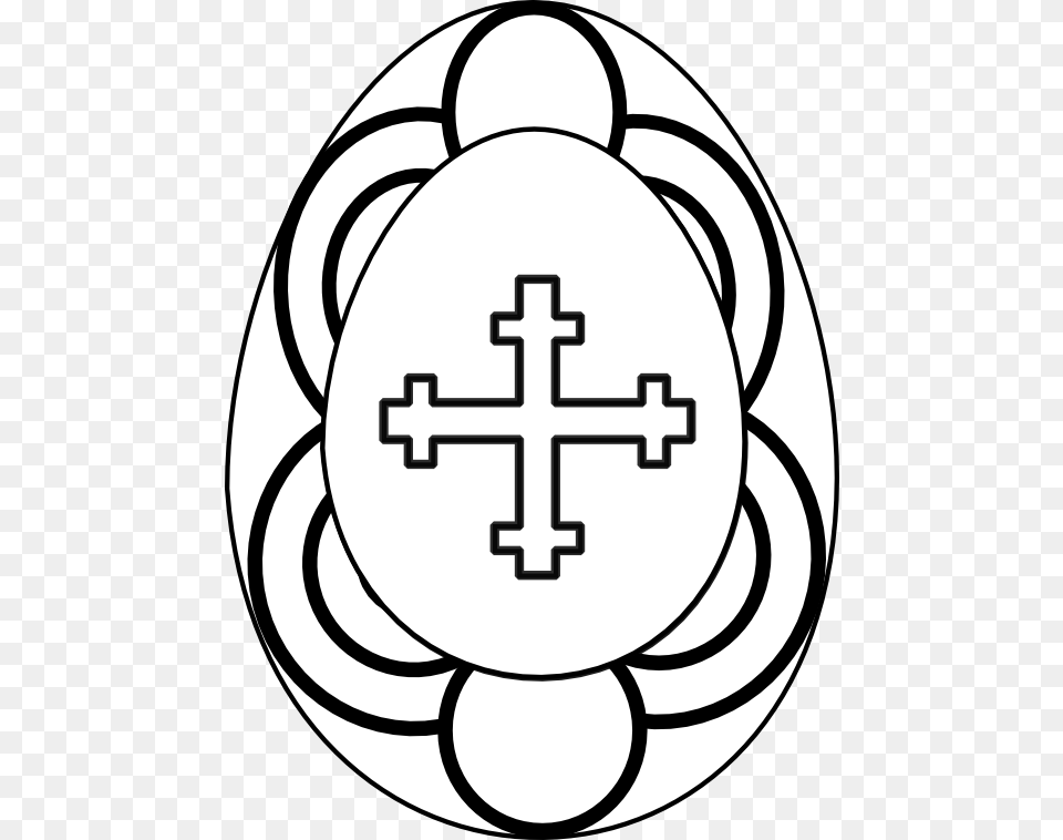 Clip Art Pysanka Egg Sheet, Cross, Symbol, First Aid, Stencil Png