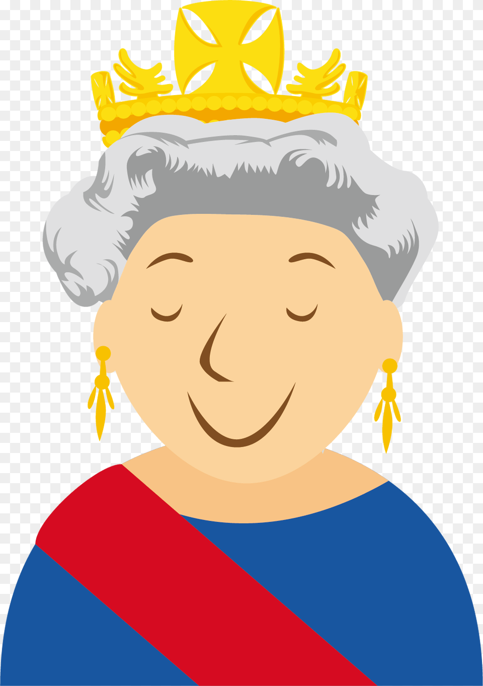 Clip Art Queen Cartoon Images Queen Of England Cartoon, Accessories, Jewelry, Person, Face Free Transparent Png