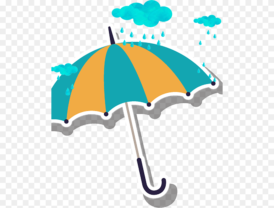 Clip Art Rain Transprent Umbrella With Rain, Canopy Free Transparent Png