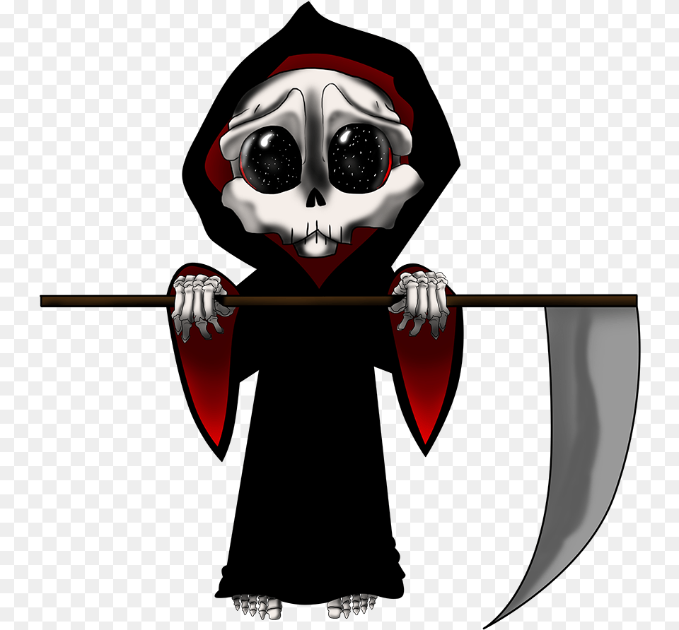 Clip Art Reaper Vector Grim Reaper Chibi Reaper, Head, Person Png
