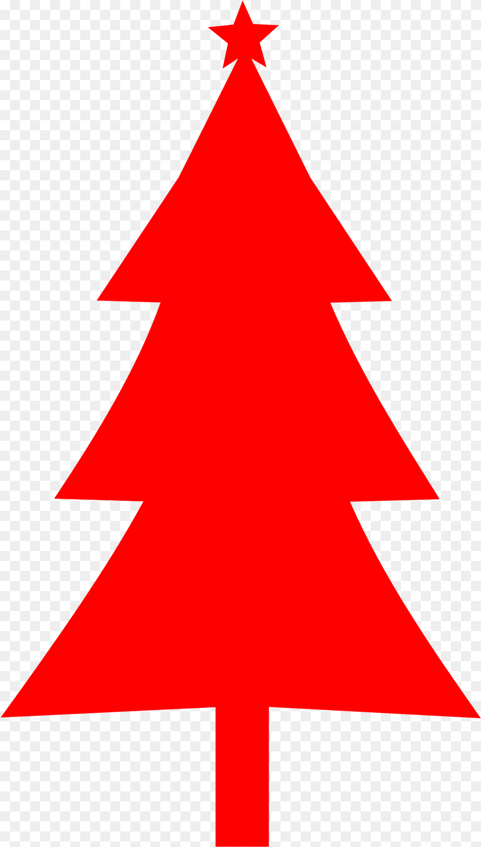 Clip Art Red Christmas Tree Transparent Background Red Christmas Tree Clipart, Christmas Decorations, Festival, Symbol Free Png
