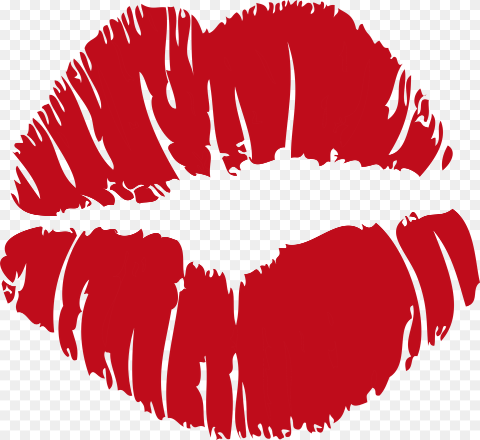 Clip Art Red Kiss Clipart Lips Clip Art, Body Part, Mouth, Person, Animal Png Image