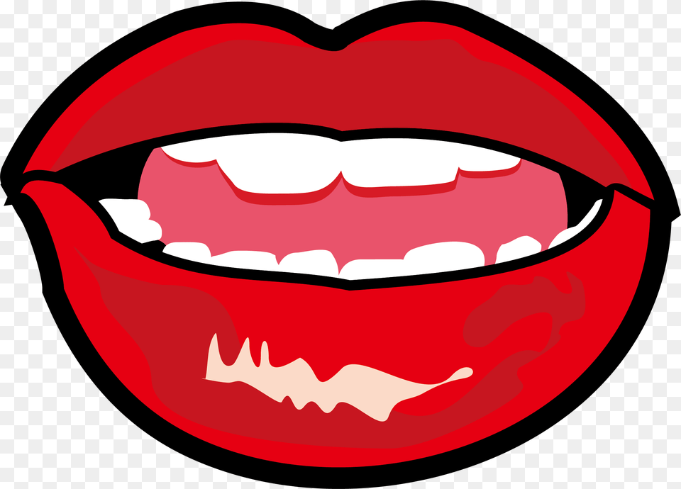 Clip Art Red Lips Cartoon Mario Mushroom, Body Part, Mouth, Person, Teeth Png