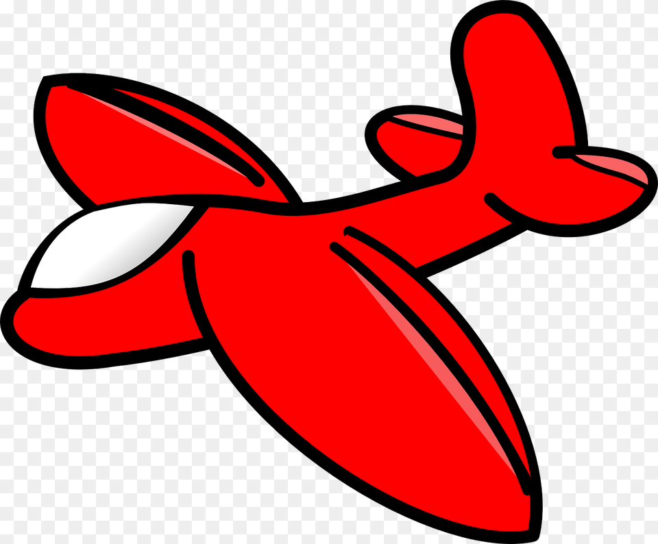 Clip Art Red Plane, Aircraft, Transportation, Vehicle, Airplane Png