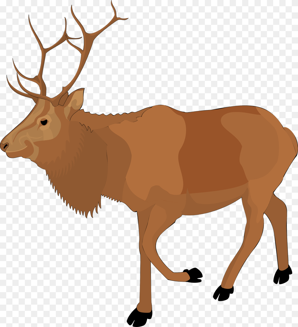 Clip Art Reindeer Clipart Reindeer Clipart, Animal, Deer, Elk, Mammal Png Image
