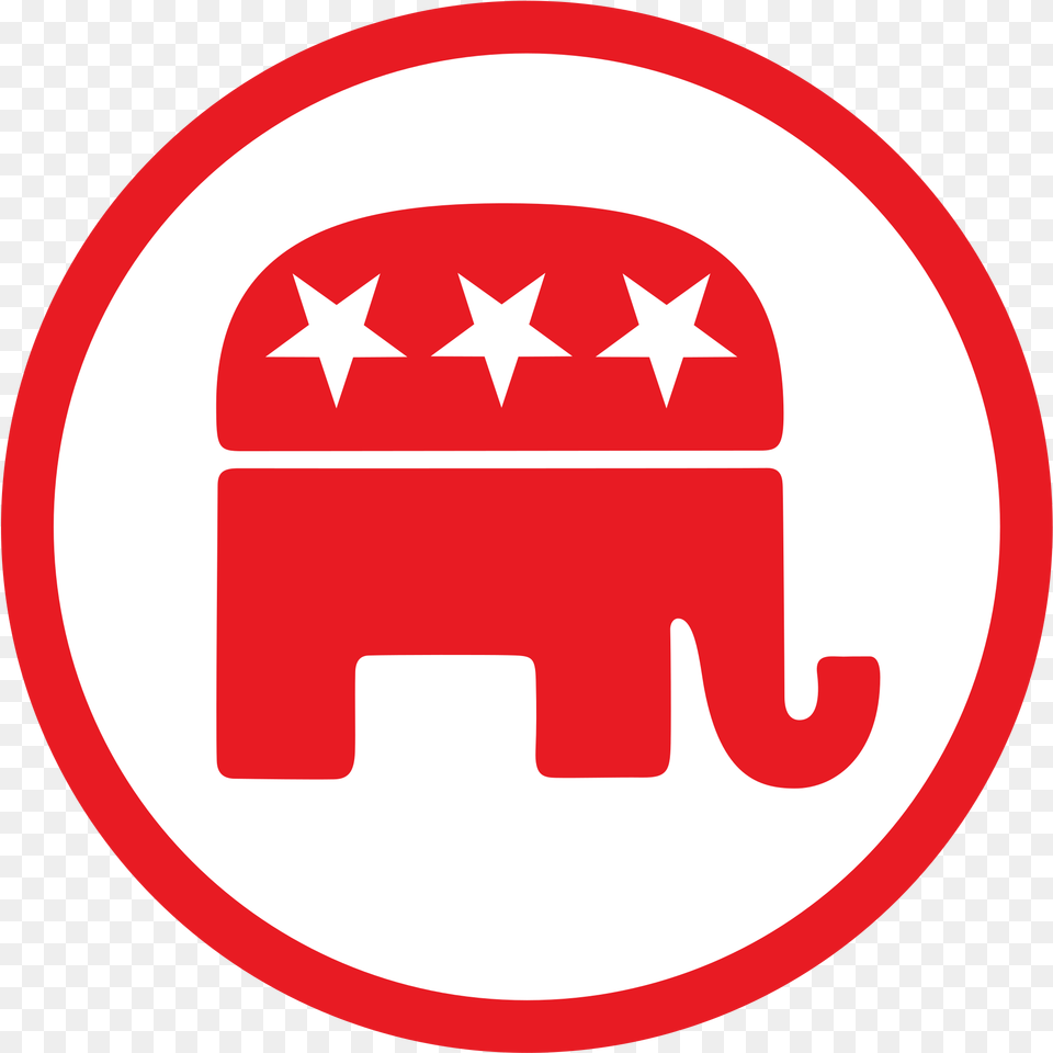 Clip Art Republican Elephant Republican Party Logo, First Aid, Symbol, Sign Free Png Download