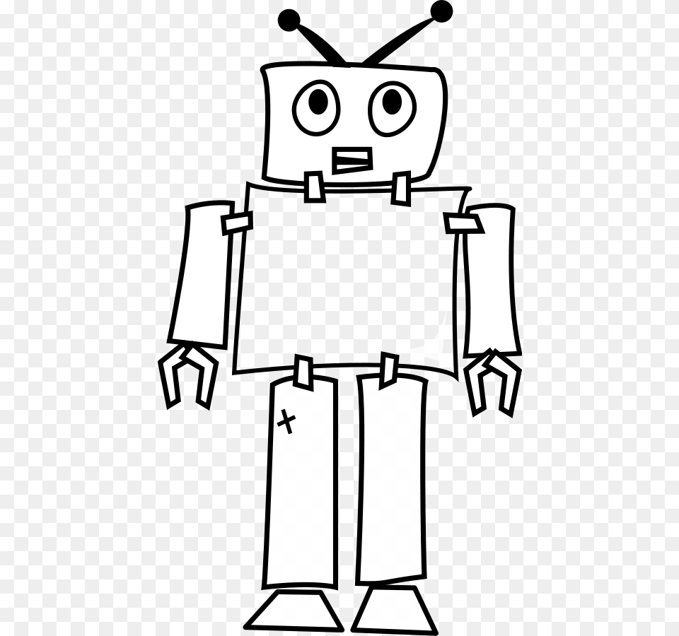 Clip Art Robot, Cross, Symbol Free Png