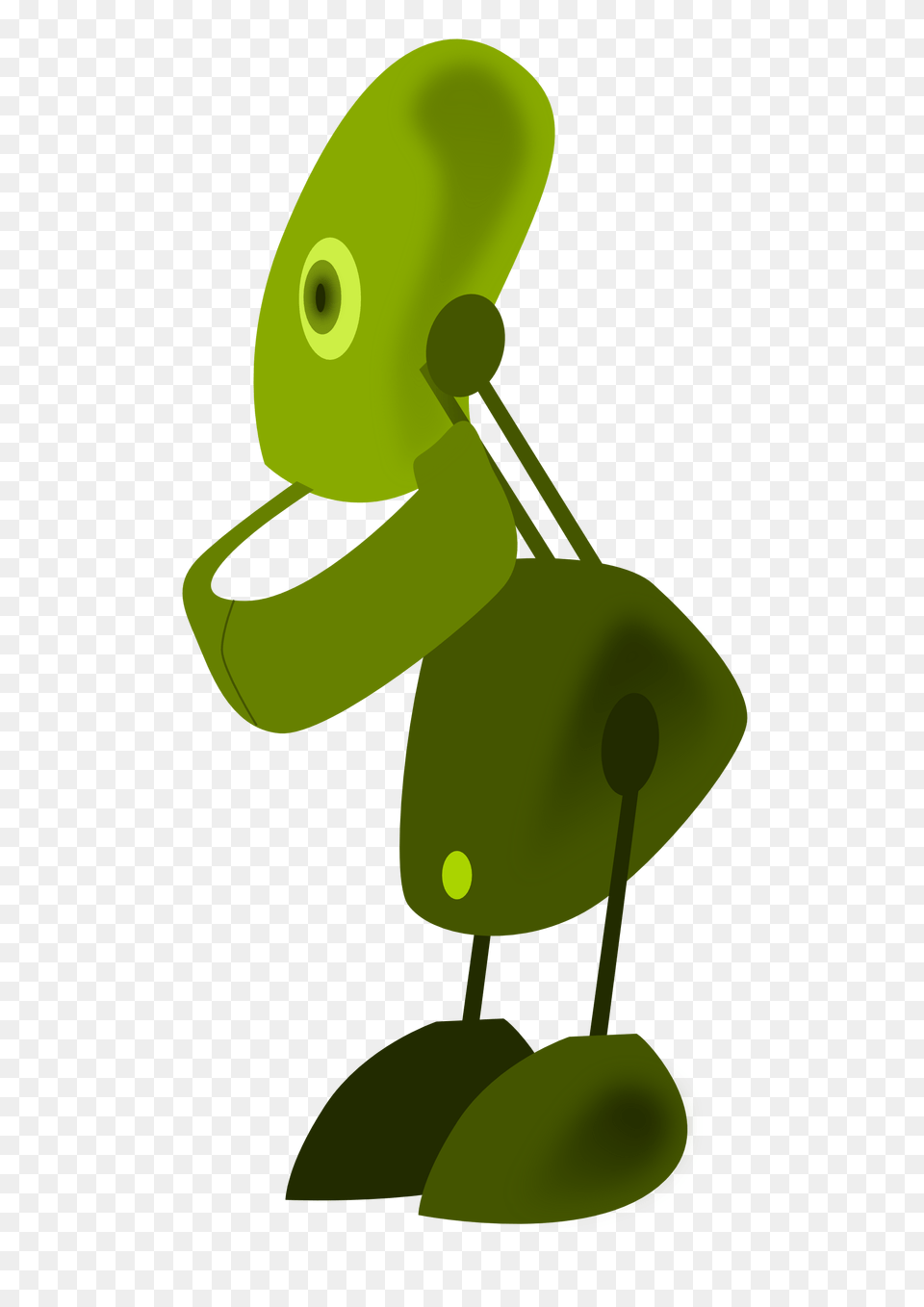 Clip Art Robot Green Geometry, Leaf, Plant Png