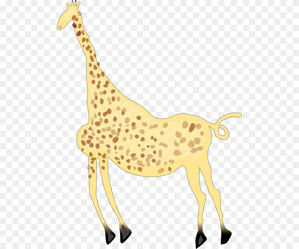 Clip Art Rock Art Acacus Giraffe, Animal, Mammal, Wildlife Png Image