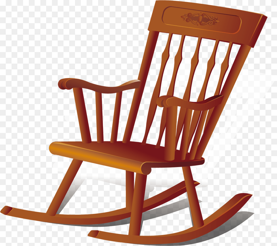 Clip Art Rocking Chair, Furniture, Rocking Chair Png