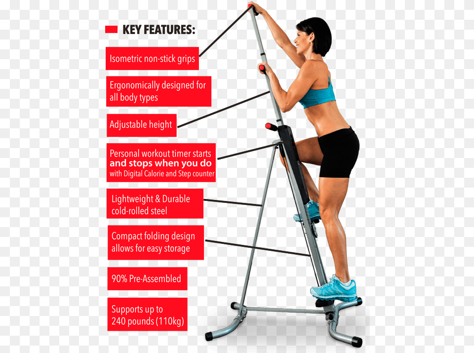 Clip Art Rope Climbing Workout Maxi Climber, Adult, Female, Person, Woman Free Png
