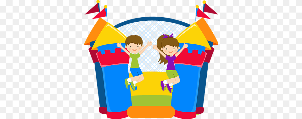 Clip Art Royalty Bounce Clipart Jumping Castle Clipart, Baby, Person, Cleaning, Face Free Png Download