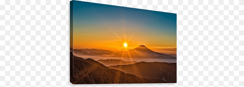 Clip Art Royalty Mt Fuji Sunrise Photo Planet Way Of Peace Book, Sunset, Sunlight, Sky, Outdoors Png