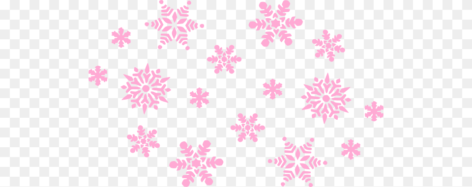 Clip Art Royalty Pale Pink Snowflakes Clip Art Symbol For Sarcoidosis Awareness, Outdoors, Nature, Pattern, Graphics Png Image