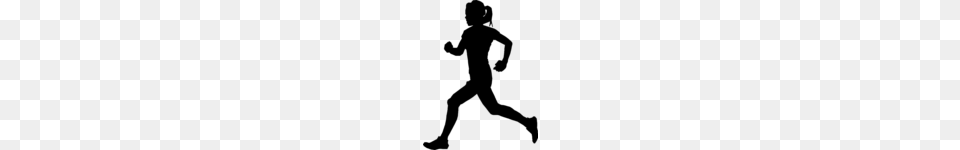 Clip Art Runner, Gray Free Png