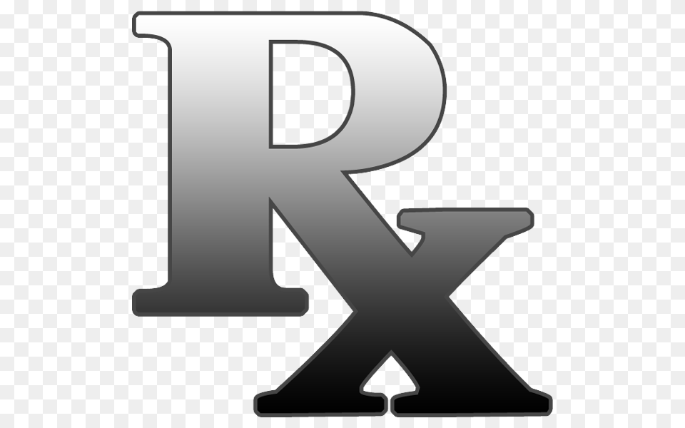 Clip Art Rx Pharmacist Symbol Clipart Image, Number, Text Free Png