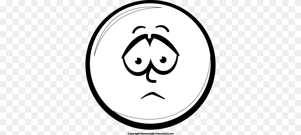 Clip Art Sad Face Clipart Clipartbold 3 Clipartcow Sad Faces Black And White, Stencil, Photography, Baby, Person Png Image