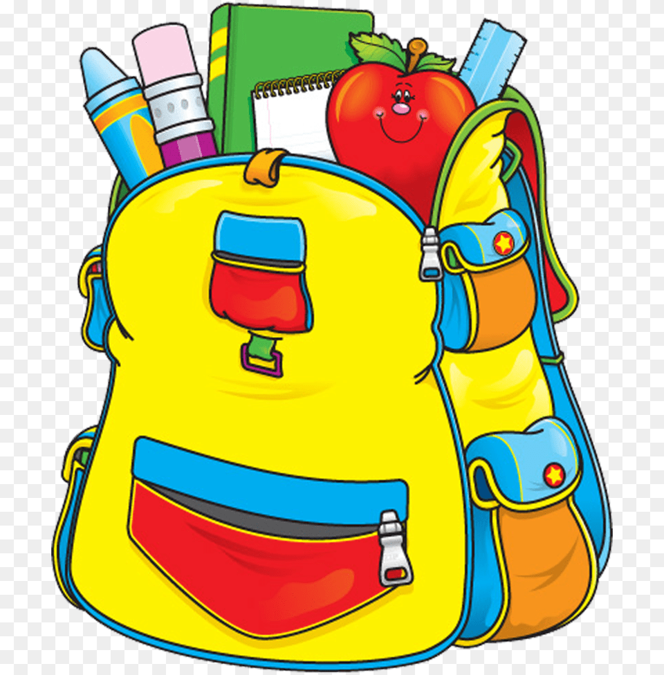 Clip Art School, Backpack, Bag Png Image