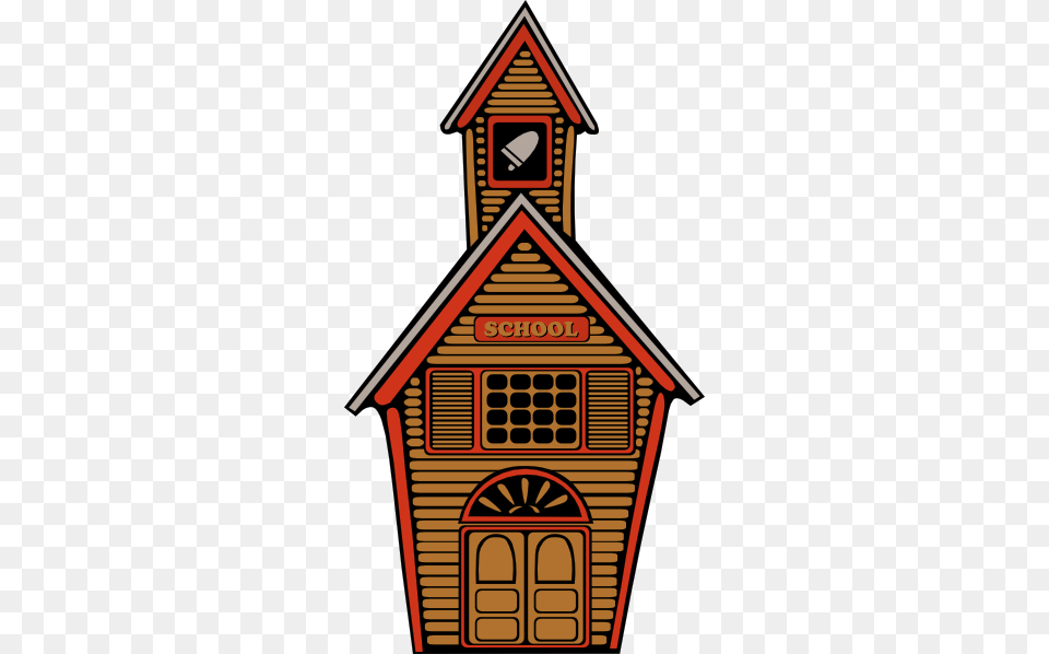 Clip Art School, Architecture, Bell Tower, Building, Clock Tower Png Image