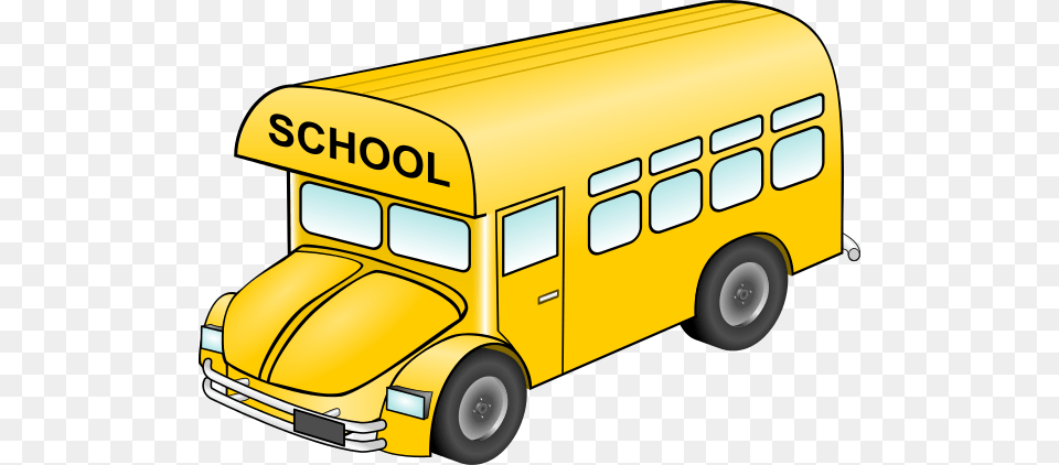 Clip Art School Bus Clipart Images, School Bus, Transportation, Vehicle Free Png Download