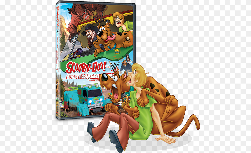 Clip Art Scooby Doo Youtube Scooby Doo And Wwe Curse Of The Speed Demon, Book, Comics, Publication, Adult Free Transparent Png
