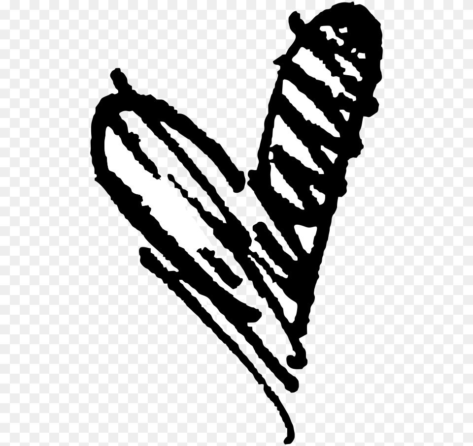 Clip Art Scribbled Heart Heart Stamps, Stencil, Adult, Male, Man Free Png Download