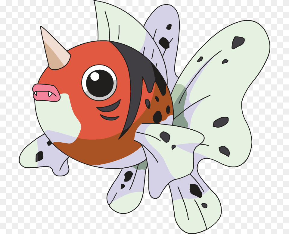 Clip Art Seaking Evolution Pokemon, Animal, Fish, Sea Life, Shark Free Transparent Png