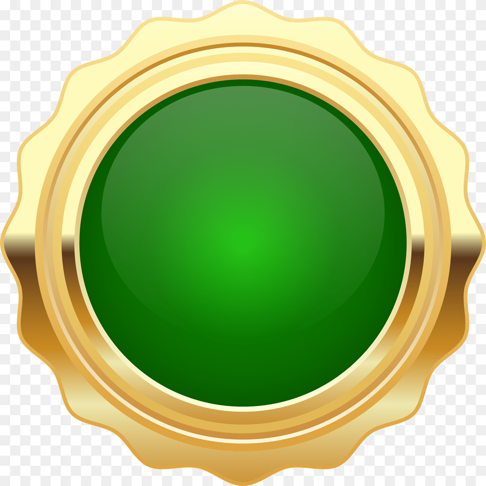 Clip Art Seal Green, Accessories, Jewelry, Gemstone, Gold Free Png Download