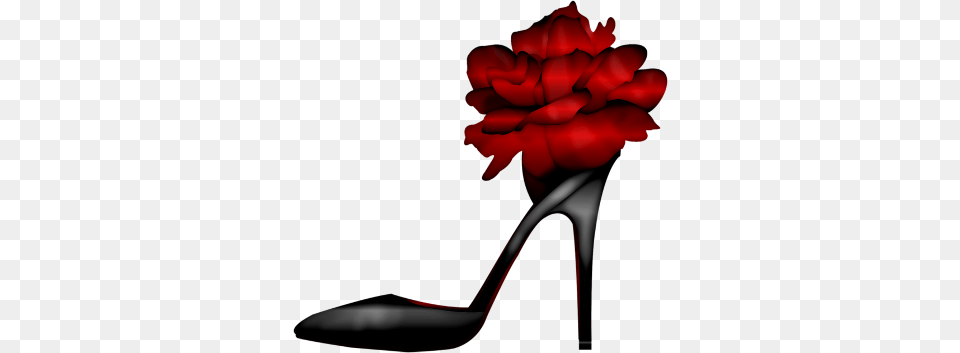 Clip Art Shoe Art And Green Shoes, Clothing, Footwear, High Heel, Flower Free Png